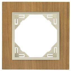 EFAPEL ARBORE MARCO DE MADERA 1-elemento Cereza/Perla 90910 TJP