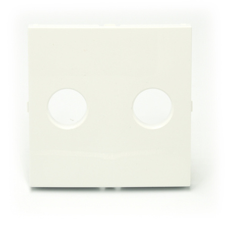 Efapel Base element centralny do gniazda głośnikowego biały 90713 TBR