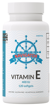 NAVIGATOR Witamina E  400 IU 120 kaps