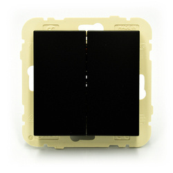 90061 KWPM - EFAPEL - Doble Interruptor - Mecanismo - tienda - ES - ESPAÑA - negro