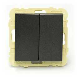 90204 KXIS - EFAPEL - Doble Conmutador de Cruce - Mecanismo - tienda - ES - ESPAÑA - gris