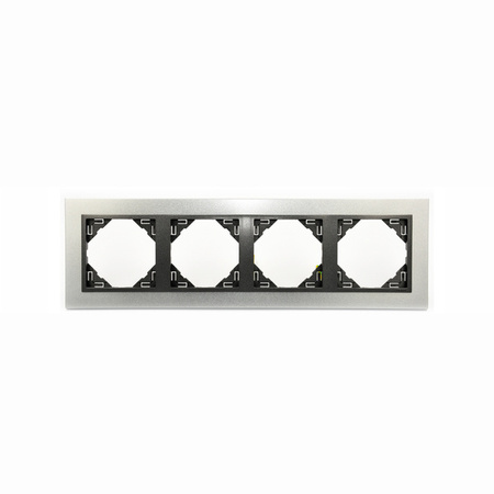 EFAPEL ANIMATO RAMKA 4-KROTNA ALUMINIUM 90940 AS