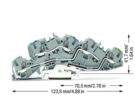 221-412 WAGO COMPACT-Verbindungsklemme 100 Stück