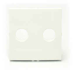 Efapel Base element centralny do gniazda głośnikowego biały 90713 TBR