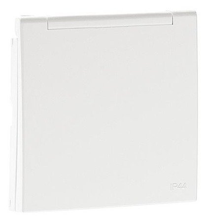 Efapel Logus90 element centralny do gniazda schuko ip44 kość słoniowa 90634 tmf