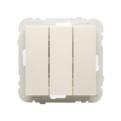 90088 KWMF - EFAPEL -  Triple Interruptor - Mecanismo - tienda - ES - ESPAÑA - Marfil