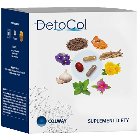 Colway DetoCol suplement diety 90 kaps.