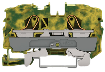 Wago złączka PE 2-przewodowa na szynę DIN 10mm2  2010-1207 1szt