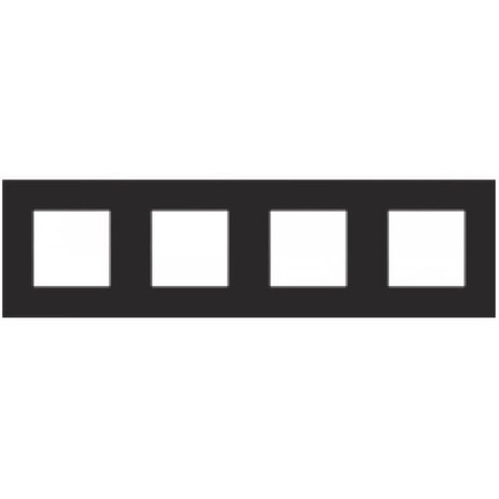 EFAPEL QUADRO45 RAMKA 3-KROTNA CZARNY 45930 KPM