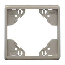 50910 TPR - EFAPEL - APOLO 5000 - Marco Simple METALIZADA / Plata