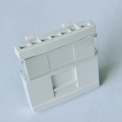 Efapel Quadro45 moduł 1 x złącze rj czarny 45976 SPM