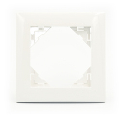 90910 TBR - EFAPEL - BASE - Marco básico de plástico, 1-elemento / Blanco