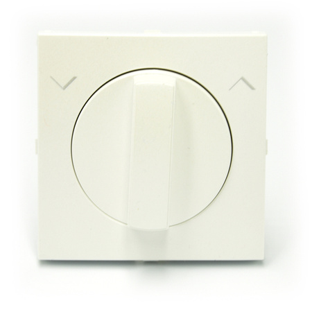 Efapel Aquarella pokrętło z elementem centralnym do łącznika żaluzjowego lodowy 90761 TGE