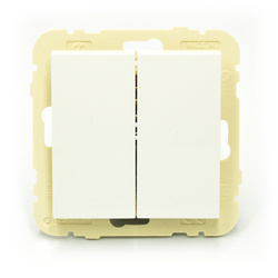 90061 KWBR - EFAPEL - Doble Interruptor - Mecanismo - tienda - ES - ESPAÑA - blanco