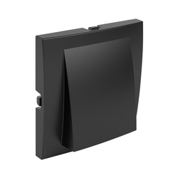 Efapel Aquarella element centralny do przyłącza kablowego głośnikowego czarny 90671 TPM