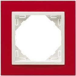 EFAPEL ANIMATO MARCO 1-elemento rojo/hielo 90910 TVG