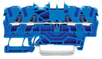 Wago złączka 4-przewodowa przelotowa na szynę DIN 2,5mm2  2002-1404 1szt