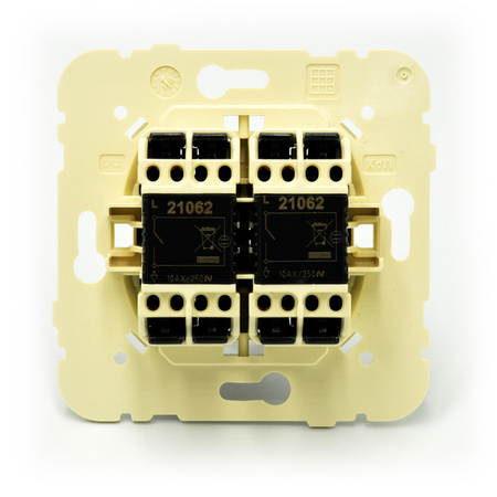 21062 - EFAPEL - Doble Interruptor Luminoso  - Mecanismo - tienda - ES - ESPAÑA