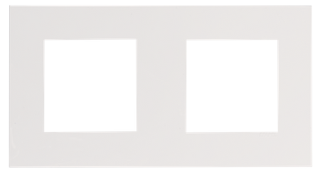 EFAPEL QUADRO45 RAMKA 2-KROTNA BIAŁY 45920 KBR