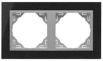 EFAPEL MARCO DE GRANITO 2-elemento Granito/Aluminio 90920 TGA