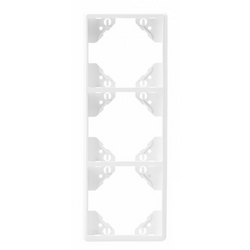 50910 TBM - EFAPEL APOLO 5000 - Marco Simple MATE / Blanco Mate