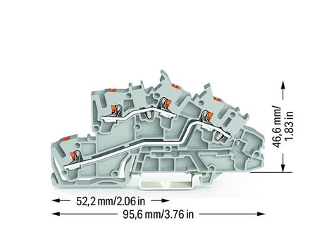 221-412 WAGO COMPACT-Verbindungsklemme 100 Stück