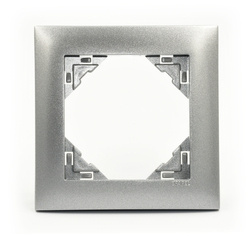 Efapel Aquarella ramka 1-krotna aluminium 90910 tal