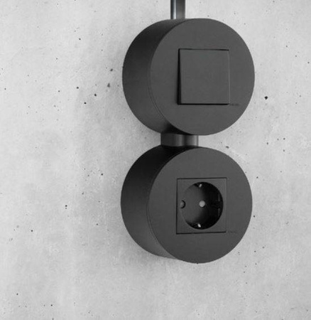 EFAPEL QUADRO45 GNIAZDO RTV 45979 KWBR