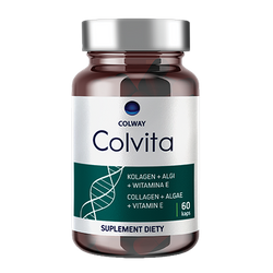 Colway colamiD 60 kapsułek witaminy D3+K2 Wapń i Fosfor