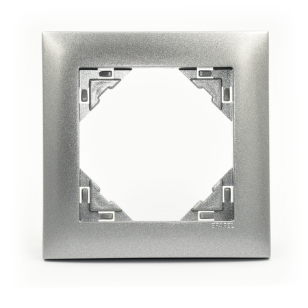 EFAPEL AQUARELLA Marco metalizado 1-elemento Aluminio 90910 TAL