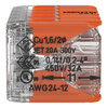 Wago złączka uniwersalna Compact do przewodów jednodrutowych wielodrutowych 10x 0,14-4 mm2 221-420 15 szt