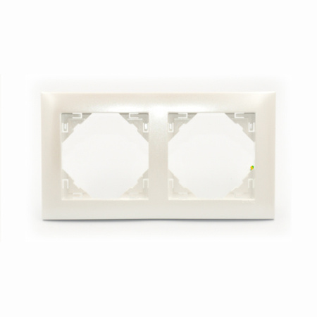 Efapel Aquarella ramka 2-krotna lodowy 90920 TGE