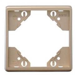 50910 TPL - EFAPEL - APOLO 5000 - Marco Simple METALIZADA / Platino