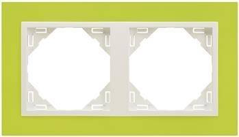 Efapel animato ramka 2-kr zielony lodowy 90920 tdg