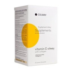 Colway Witamina C z Kolagenem 30 saszetek