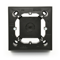 Efapel puszka natynkowa czarny mat 10976 KPM