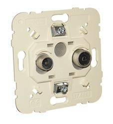 Efapel Logus90 gniazdo antenowe przelotowe końcowe 21554