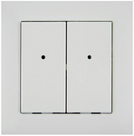 iNELS RF Control – 4-kanałowy bezprzewodowy łącznik, komplet biały z serii BASE - RFWB-40/G