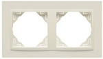 Efapel animato ramka 2-krotna perłowy 90920 tpp